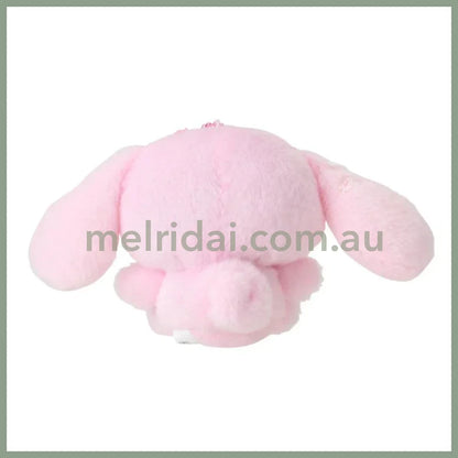 SANRIO | Cinnamoroll Plush Mascot Holder Keychain 12.3×9×14.5cm (Sakura 2025)