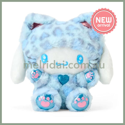 SANRIO | Cinnamoroll Plush Toy Plush Doll 140×160×200mm (Leopard Gal Cat)