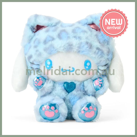SANRIO | Cinnamoroll Plush Toy Plush Doll 140×160×200mm (Leopard Gal Cat)