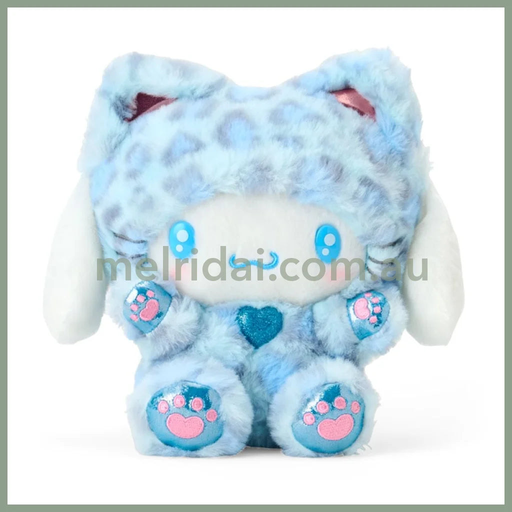 SANRIO | Cinnamoroll Plush Toy Plush Doll 140×160×200mm (Leopard Gal Cat)