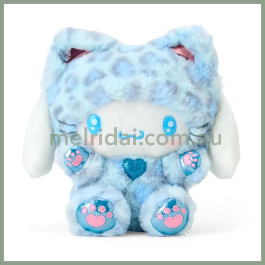 SANRIO | Cinnamoroll Plush Toy Plush Doll 140×160×200mm (Leopard Gal Cat)