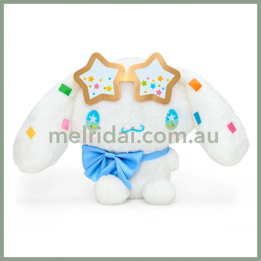 SANRIO | Cinnamoroll Plush Toy Doll M H24×W40×D17cm (Starlight Party)
