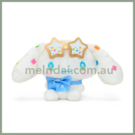 SANRIO | Cinnamoroll Plush Toy Doll S H18×W30×D13cm (Starlight Party)