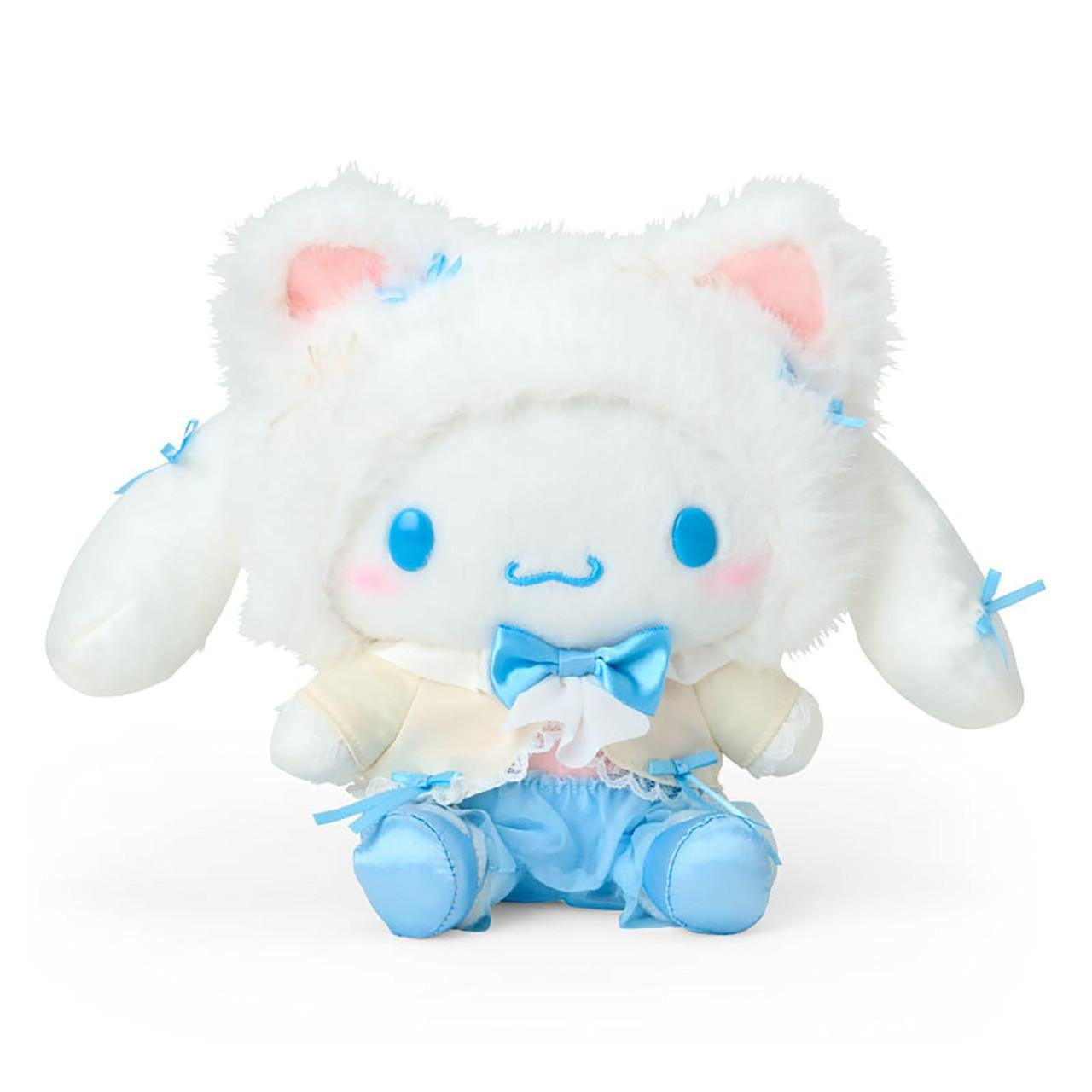 SANRIO | Cinnamoroll Plush Toy Doll 26.4 x 22.4 x 11.3cm (White Cat Ballerina)