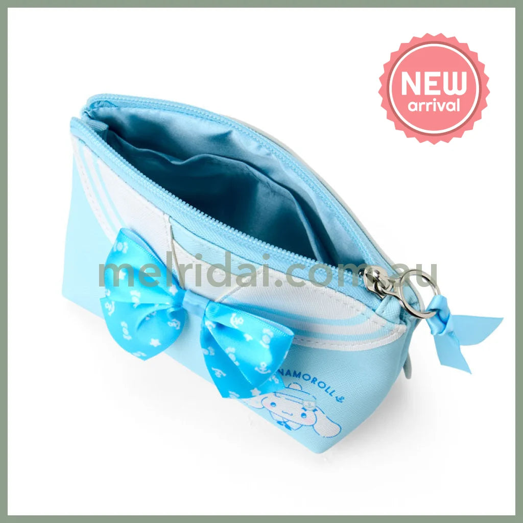 SANRIO | Cinnamoroll Pouch 17.7 x 17.1 x 6.0cm (Sailor Collar)