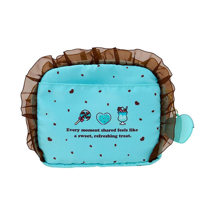 SANRIO | Cinnamoroll Pouch 19.4 x 14.0 x 5.2cm (Choco Mint Series)