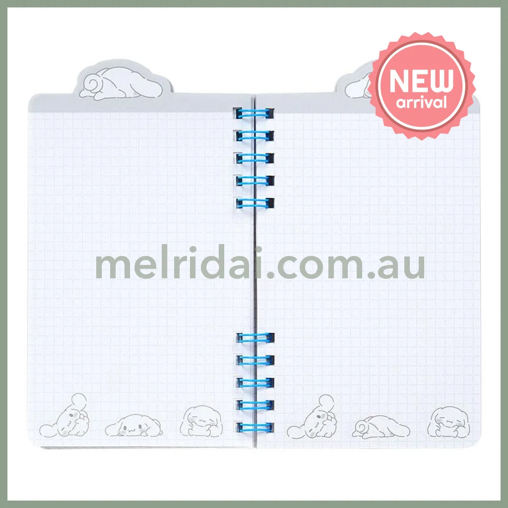 SANRIO | Cinnamoroll Ring Notebook 60 sheets 95×12×160mm