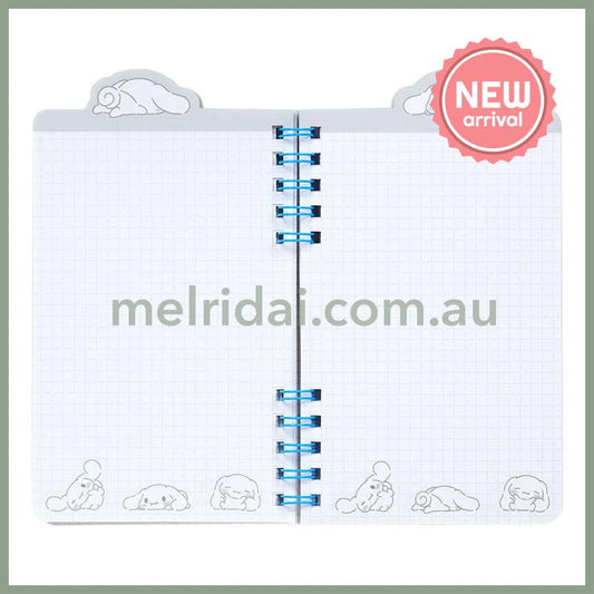 SANRIO | Cinnamoroll Ring Notebook 60 sheets 95×12×160mm