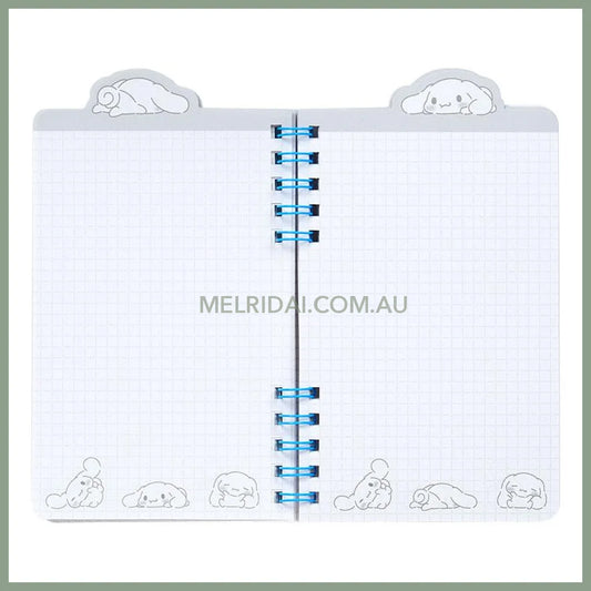 SANRIO | Cinnamoroll Ring Notebook 60 sheets 95×12×160mm