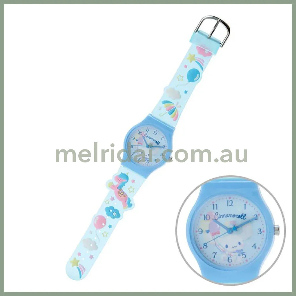 SANRIO | Cinnamoroll Rubber Watch 33×10×40mm