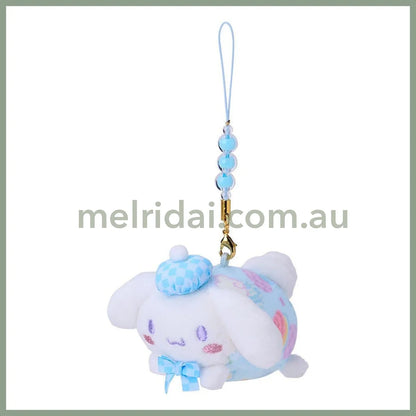 SANRIO | Cinnamoroll Smartphone Strap Plush Mascot 7.5 x 5.3 x 4.7cm (Nagomi Pastel)