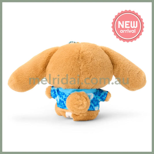 SANRIO | Cinnamoroll Tanned Mascot Holder Plush Keychain Bag Charm 14×7×17cm (Endless Summer Vacation / Coconut