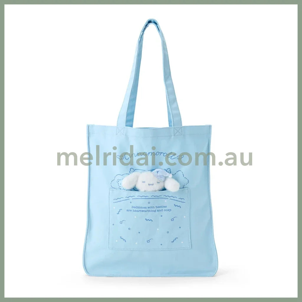 Sanrio | Cinnamoroll Tote Bag W33×D9.5×H38Cm (Sleepy Time)