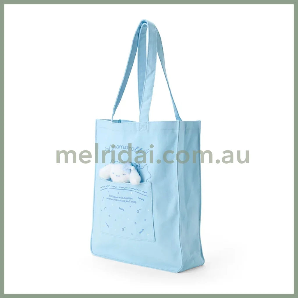Sanrio | Cinnamoroll Tote Bag W33×D9.5×H38Cm (Sleepy Time)