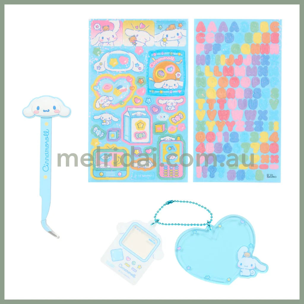Sanrio | Cinnamoroll Tweezers & Deco Charm 2×0.4×10Cm（Enjoy Idol)