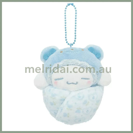 Sanrio | Cinnamoroll Wrap-Around Swaddle Mascot Latte Bear Baby 5.0 X 12.0 12.0Cm
