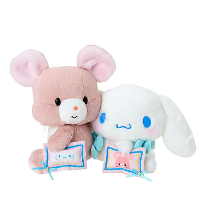 SANRIO x Yoshitoku | Retro Plush Collection Toy Doll Set 30×13×22cm (Cinnamoroll)