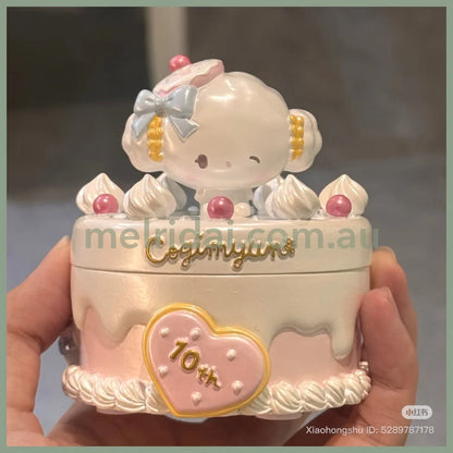 SANRIO | Cogimyun Accessory Case 75×75×80mm (Sweets Party 10th Anniversary)