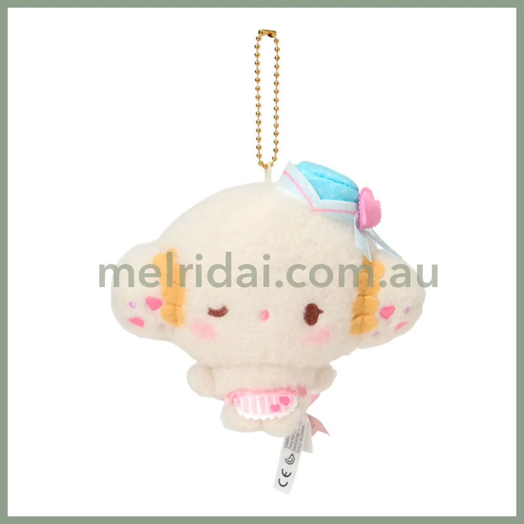 SANRIO | Cogimyun Apron Mascot Holder Plush Keychain Bag Cham 134×121×70mm (Sweets Party 10th Anniversary)