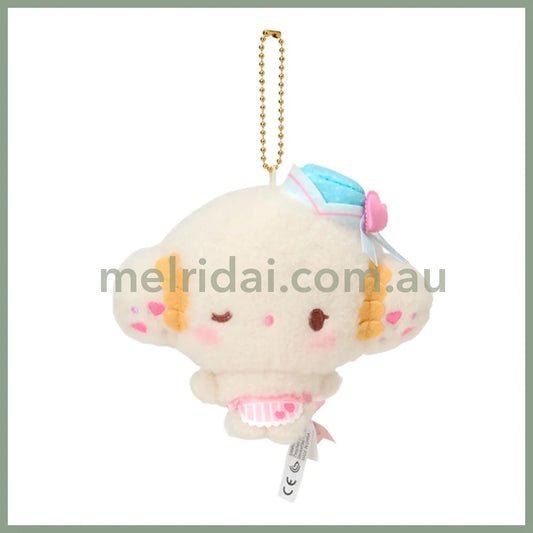 SANRIO | Cogimyun Apron Mascot Holder Plush Keychain Bag Cham 134×121×70mm (Sweets Party 10th Anniversary)