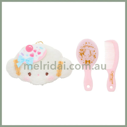 SANRIO | Cogimyun Case Mirror & Comb 150×30×90mm (Sweets Party 10th Anniversary)