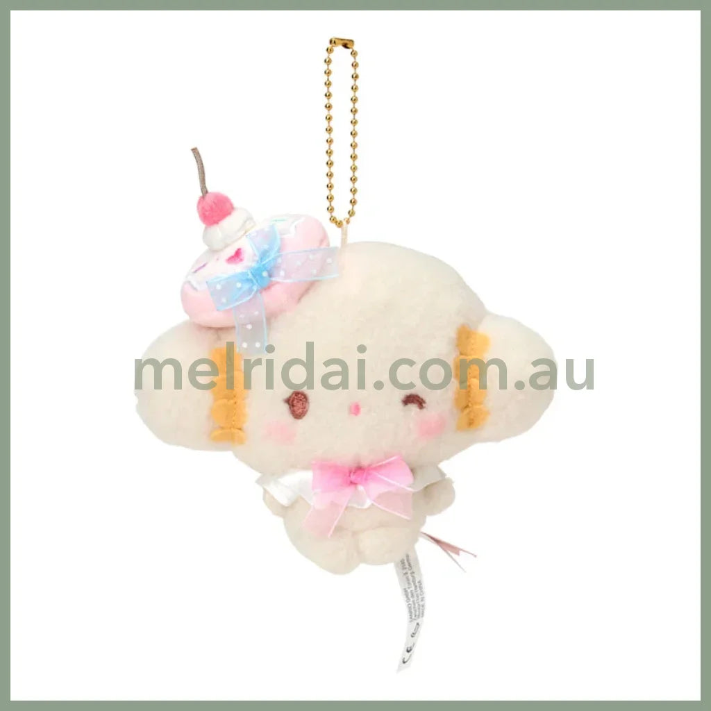 SANRIO | Cogimyun Dress Up Mascot Holder Plush Keychain Bag Cham 134×121×70mm (Sweets Party 10th Anniversary)