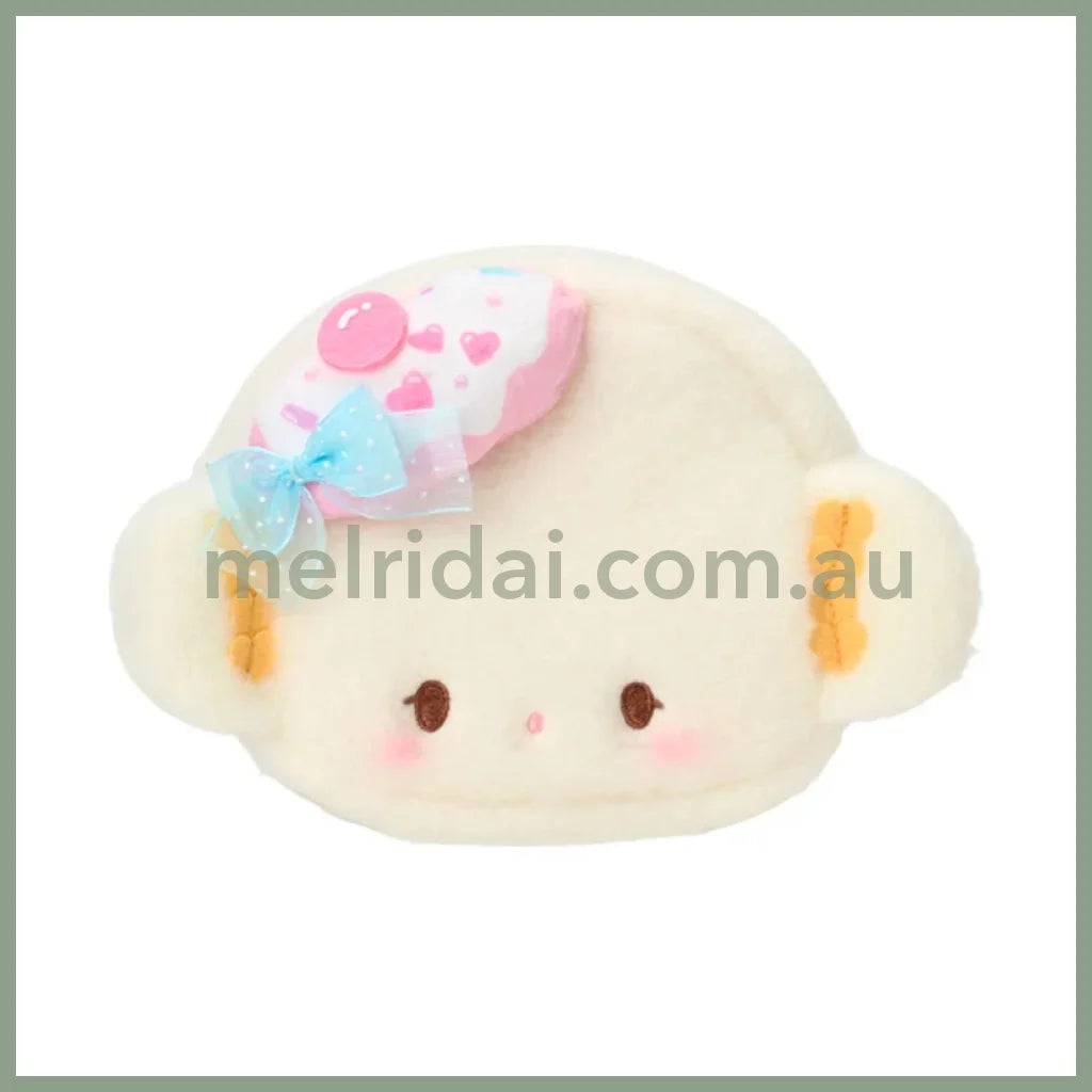 SANRIO | Cogimyun Face-shaped Pouch 130×60×115mm (Sweets Party 10th Anniversary)
