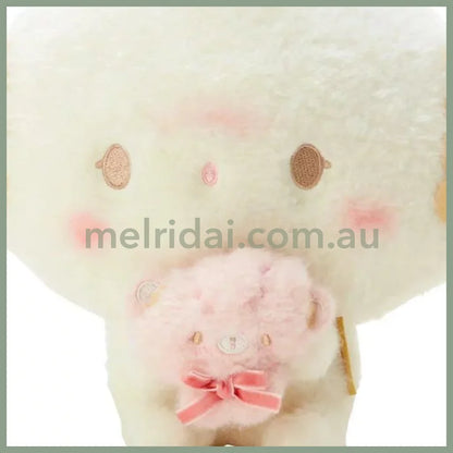 Sanrio | Cogimyun Fluffy Plush Doll (Hand Made Bear) 31×16×25Cm /