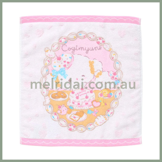 SANRIO | Cogimyun Hand Towel 340×3×360mm (Sweets Party 10th Anniversary)