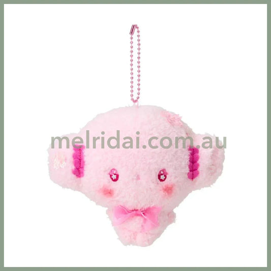 SANRIO | Cogimyun Plush Mascot Holder Keychain 12.3×9×14.5cm (Sakura 2025)