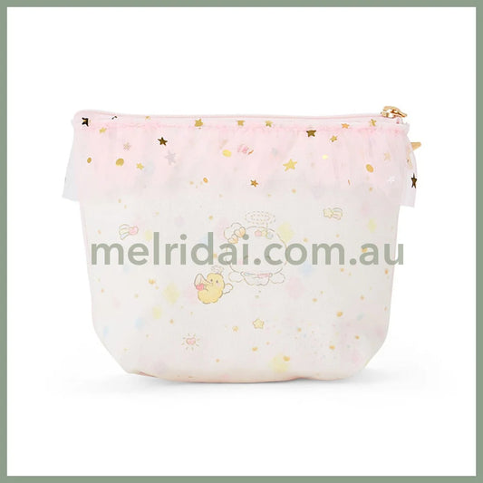 Sanrio | Cogimyun Pouch 15.4 X 13.1 2.4Cm (Angel Play Party)