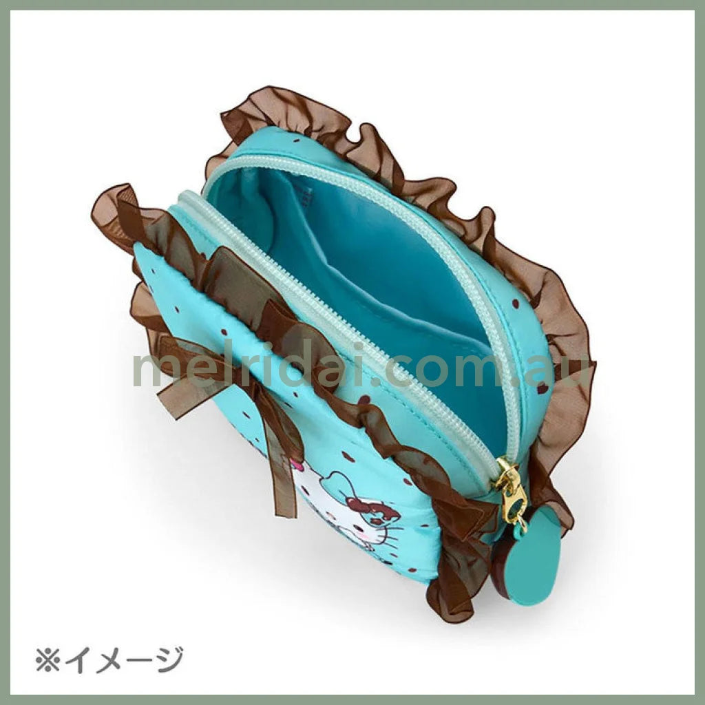 SANRIO | Cogimyun Pouch 19.4 x 14.0 x 5.2cm (Choco Mint Series)