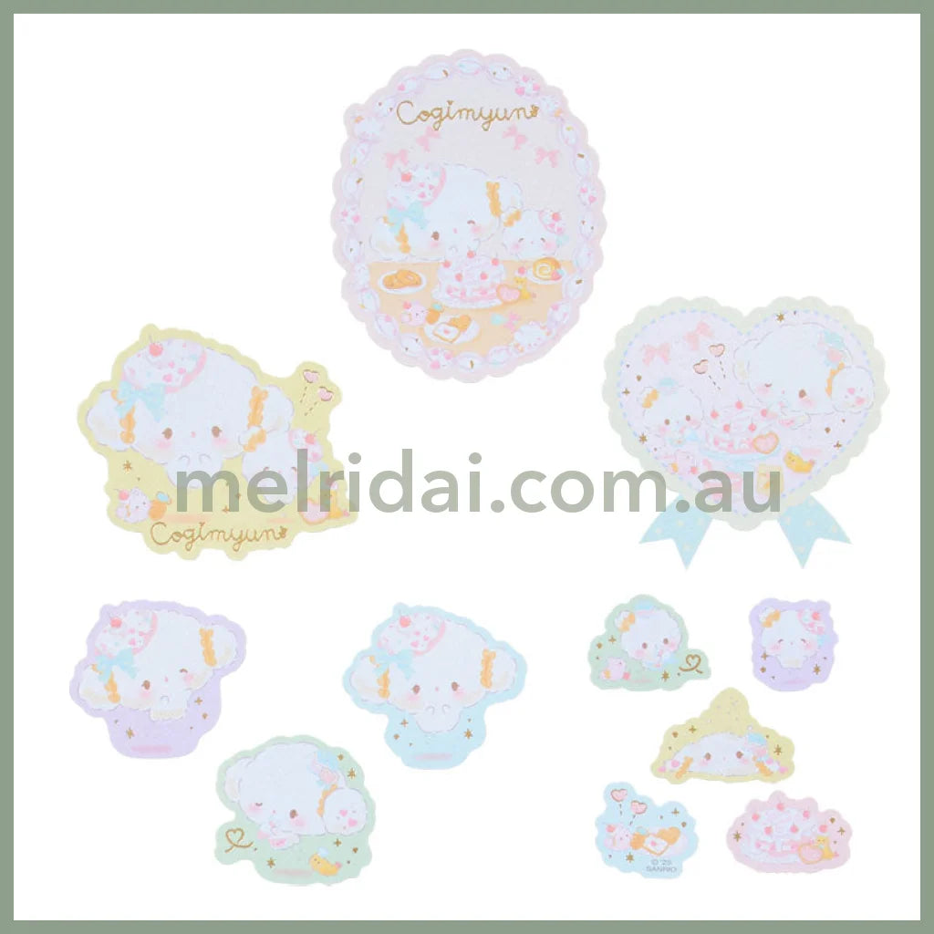 SANRIO | Cogimyun Sticker Set 124×120×1mm (Sweets Party 10th Anniversary)