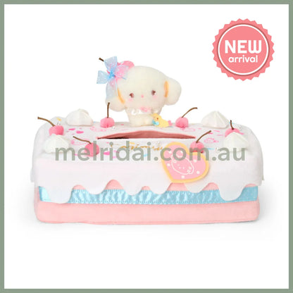 SANRIO | Cogimyun Tissue Box Cover Plush 250×130×165mm (Sweets Party 10th Anniversary)