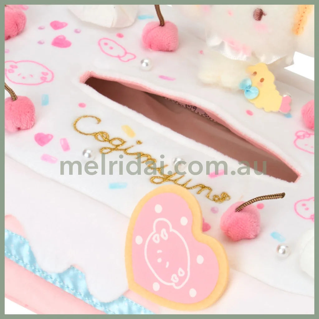 SANRIO | Cogimyun Tissue Box Cover Plush 250×130×165mm (Sweets Party 10th Anniversary)