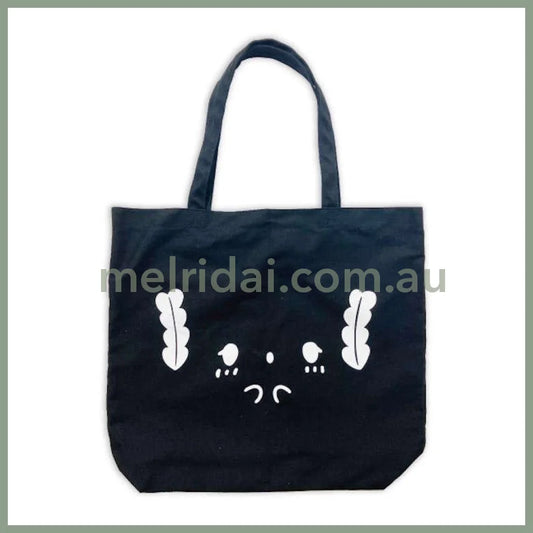 SANRIO | Cogimyun Tote Bag H410 x W470 x D120mm (Black)