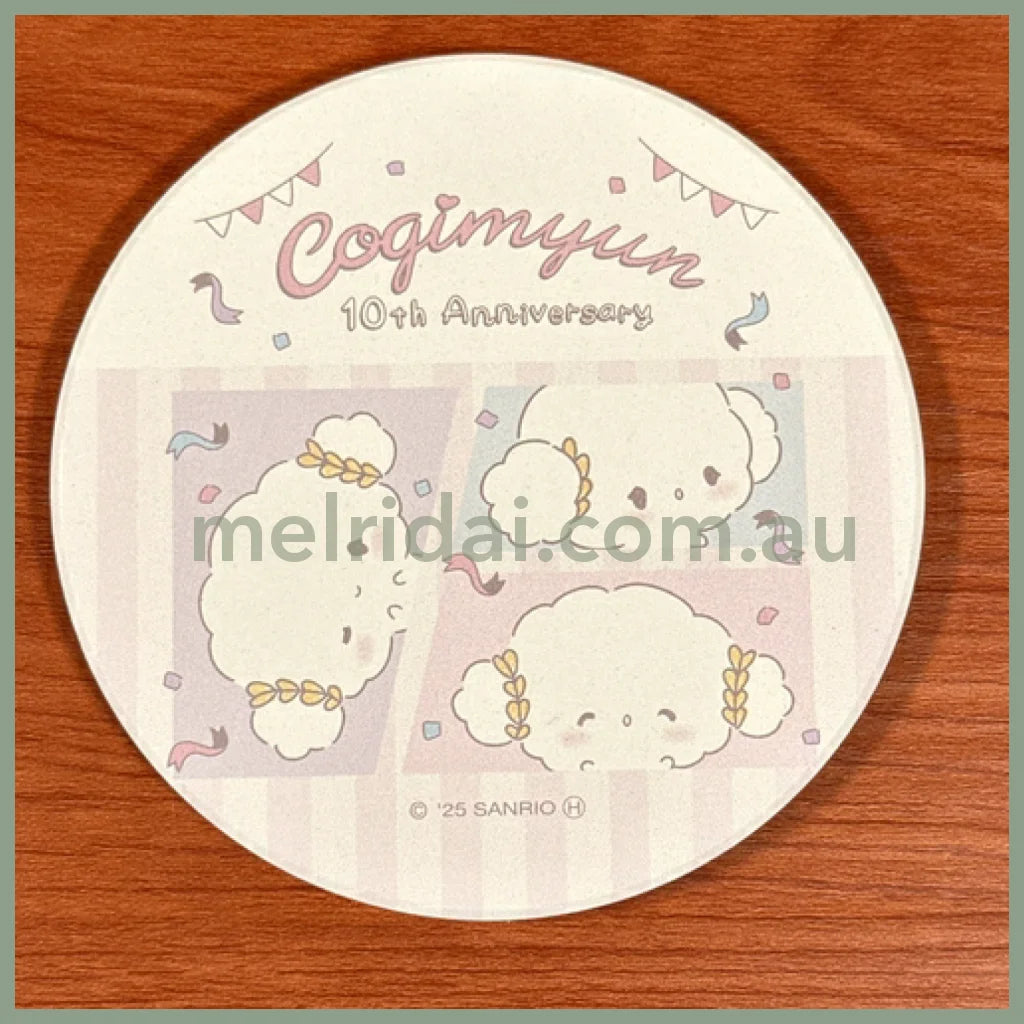 SANRIO | Cogimyun Water Absorbent Coaster A (10th Anniversary Flyer)