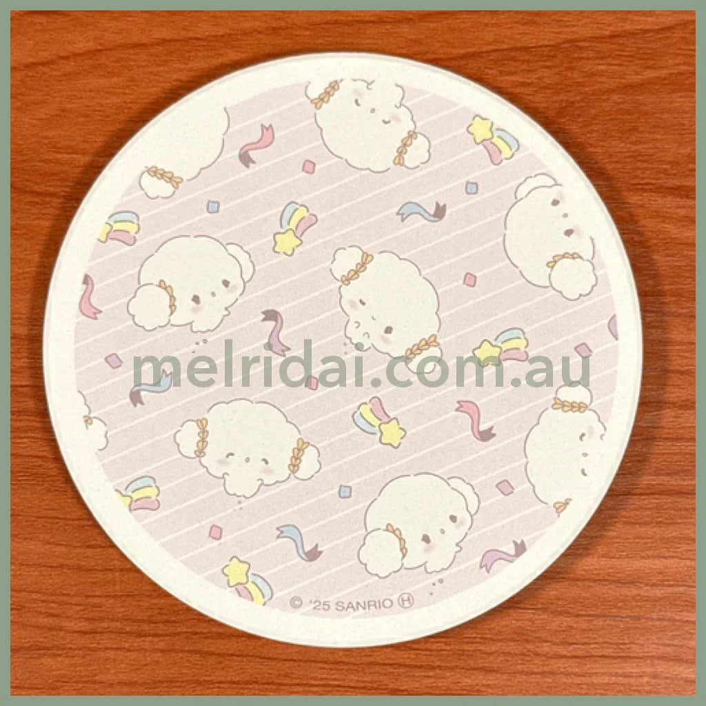 SANRIO | Cogimyun Water Absorbent Coaster B (10th Anniversary Flyer)