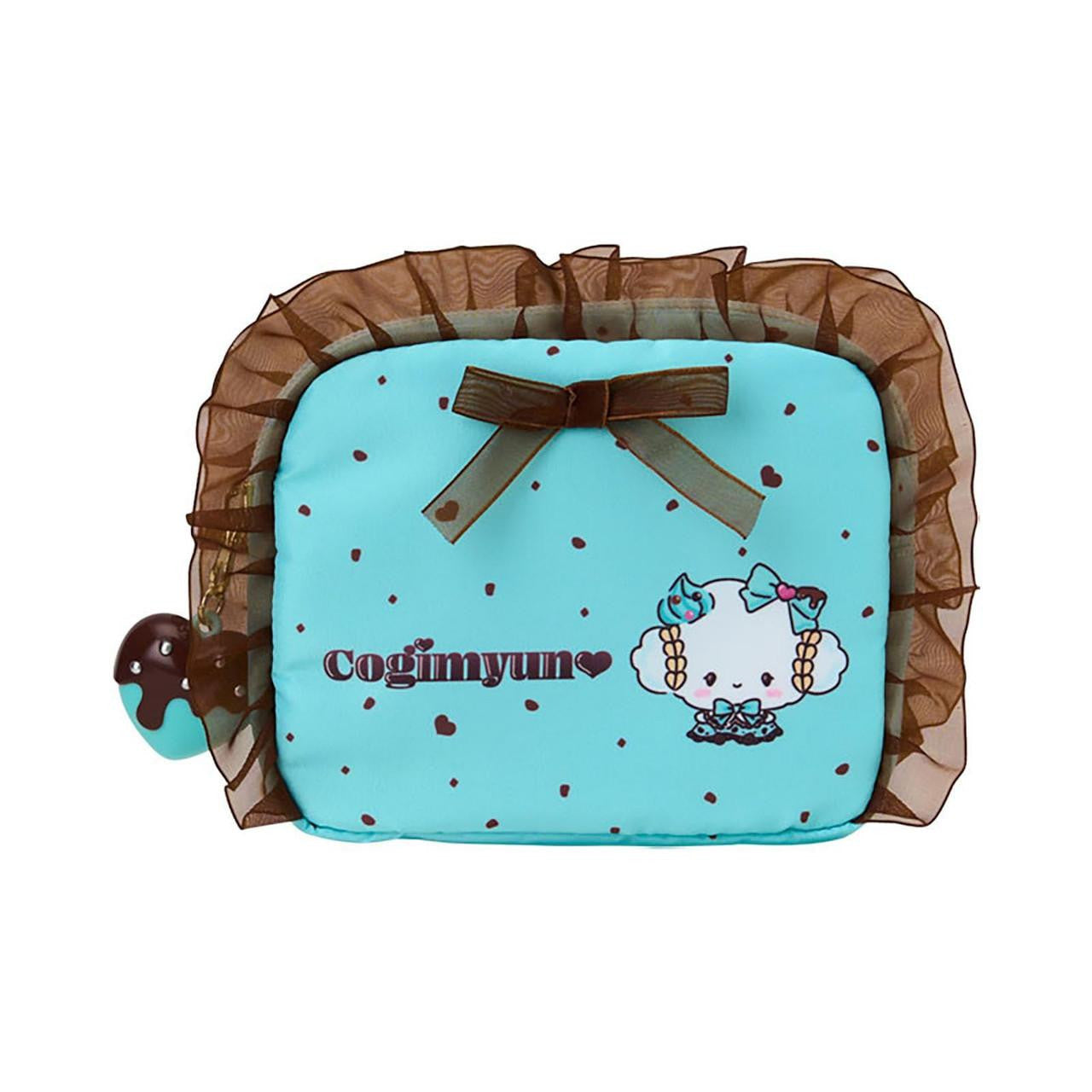 SANRIO | Cogimyun Pouch 19.4 x 14.0 x 5.2cm (Choco Mint Series)