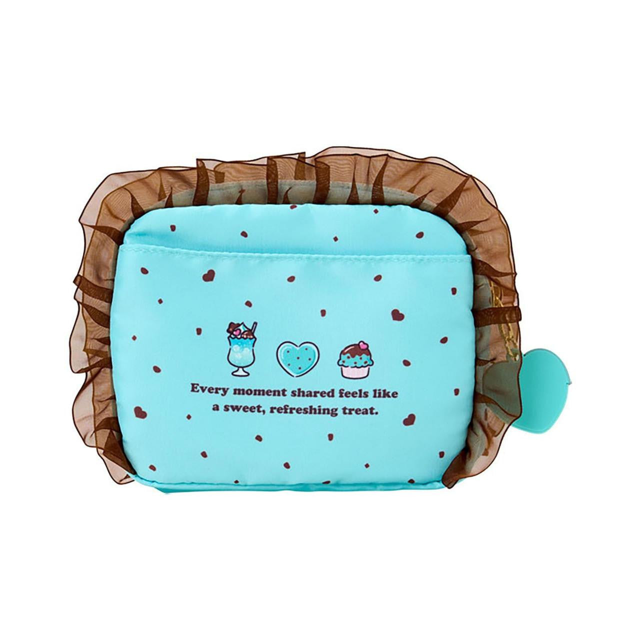 SANRIO | Cogimyun Pouch 19.4 x 14.0 x 5.2cm (Choco Mint Series)