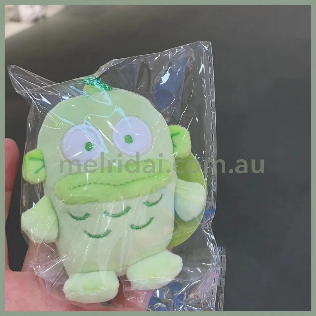 SANRIO | Colorful Hangyodon Mini Mascot Holder Keychain Bag Charm 10cm Approx. (Green)