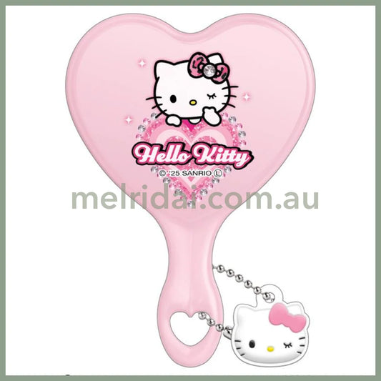 SANRIO | Comb & Hair Brush H105×W75×D7mm (Hello Kitty Pink)