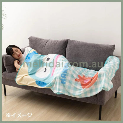 SANRIO | Cool-touch Fabric Nap Blanket 95×160×0.5cm (Hangyodon)