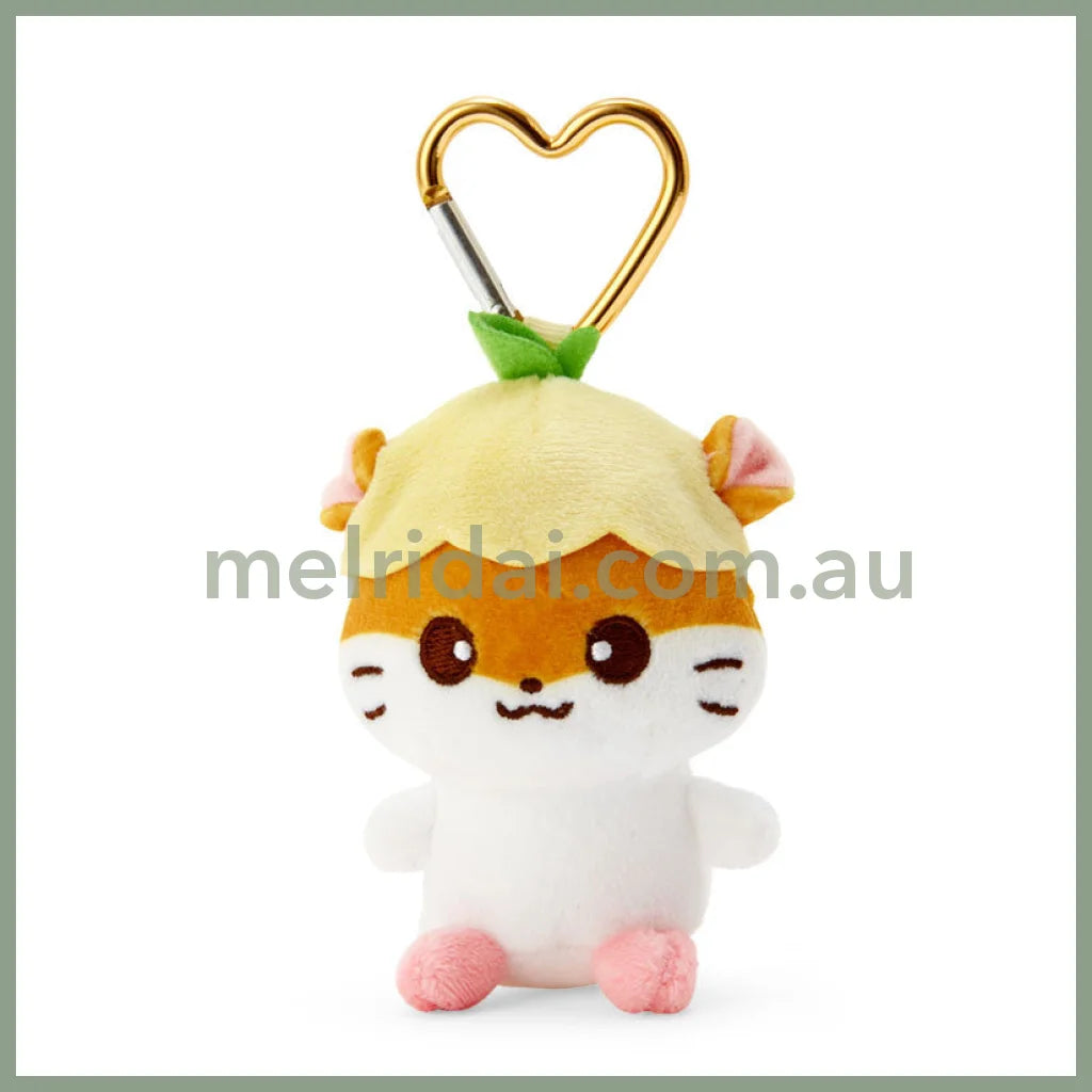 Sanrio｜Corocorokuririn Plush Mascot Holder With Heart Carabiner About 9Cm