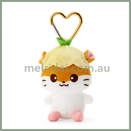 Sanrio｜Corocorokuririn Plush Mascot Holder With Heart Carabiner About 9Cm