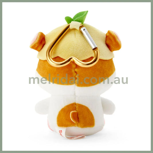 Sanrio｜Corocorokuririn Plush Mascot Holder With Heart Carabiner About 9Cm