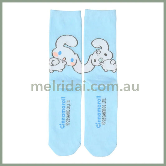 SANRIO | Crew Socks 24cm (Cinnamoroll)