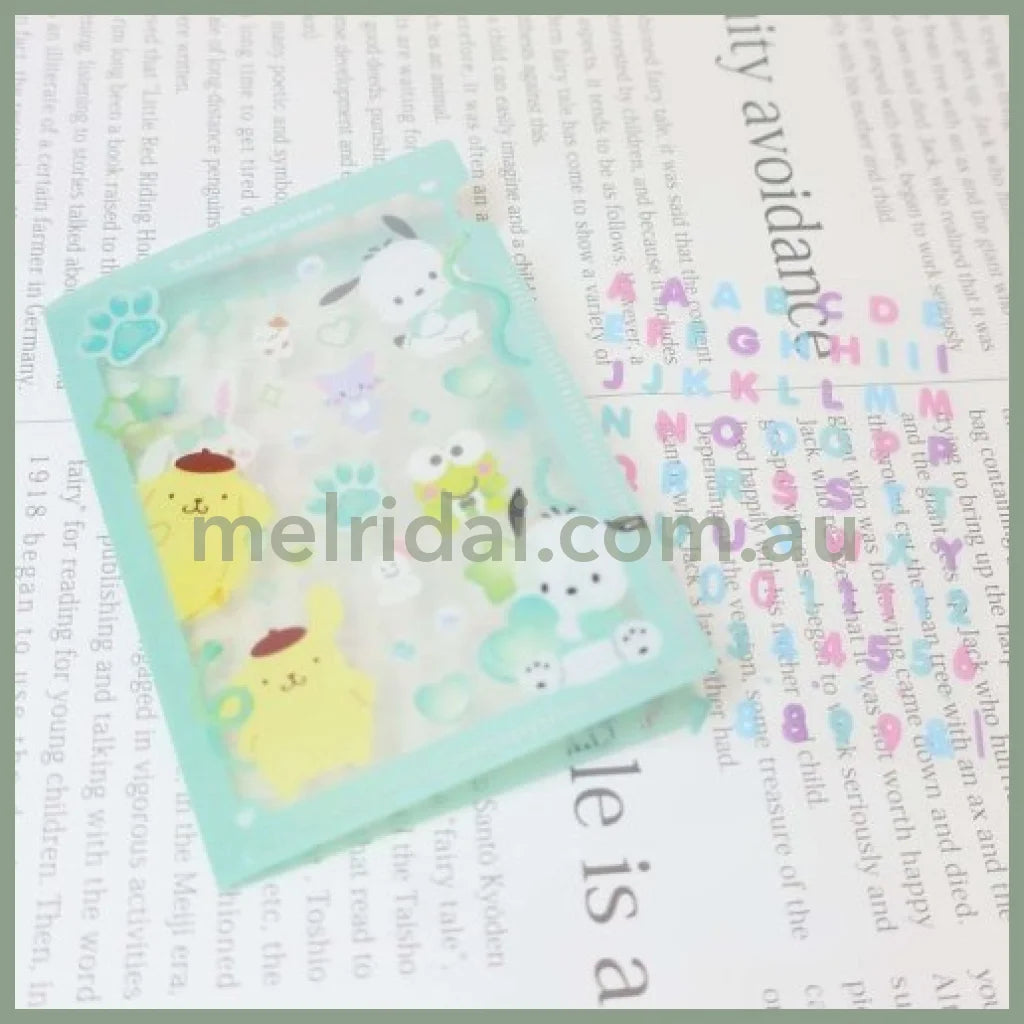 Sanrio | Customise Mini Clear File And Stickers Set 74X105Mm &/