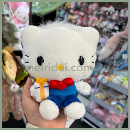 Sanrio | Dear Daniel Plush Doll & Mascot Holder Keychain (Hello Kitty 50Th Anniversary)