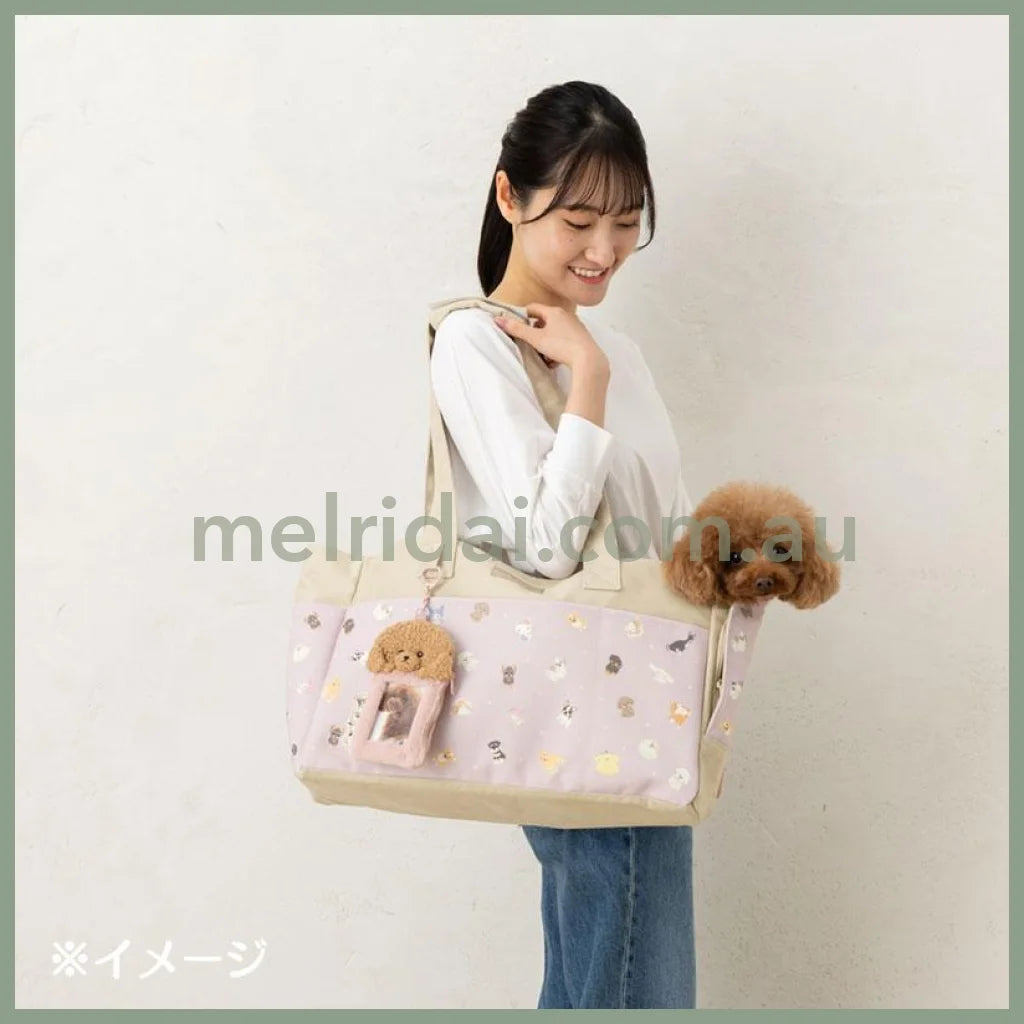 SANRIO | Dog Carrier Bag Travel - Friendly Tote Bag 44 x 18 x 28cm (Always Together My Pet)